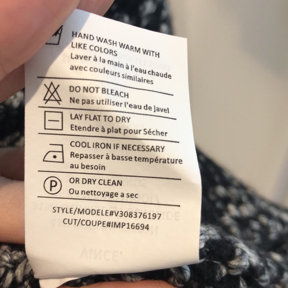 Vince Open Knit Popcorn Drop Shoulder Crew Sweater (size XS) - Picture 7 of 7